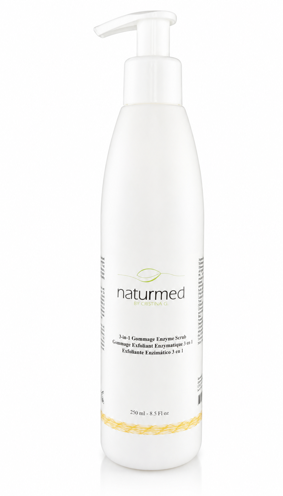 Naturmed 3 in One Enzyme Scrub (Dermal Scrub) 250ml