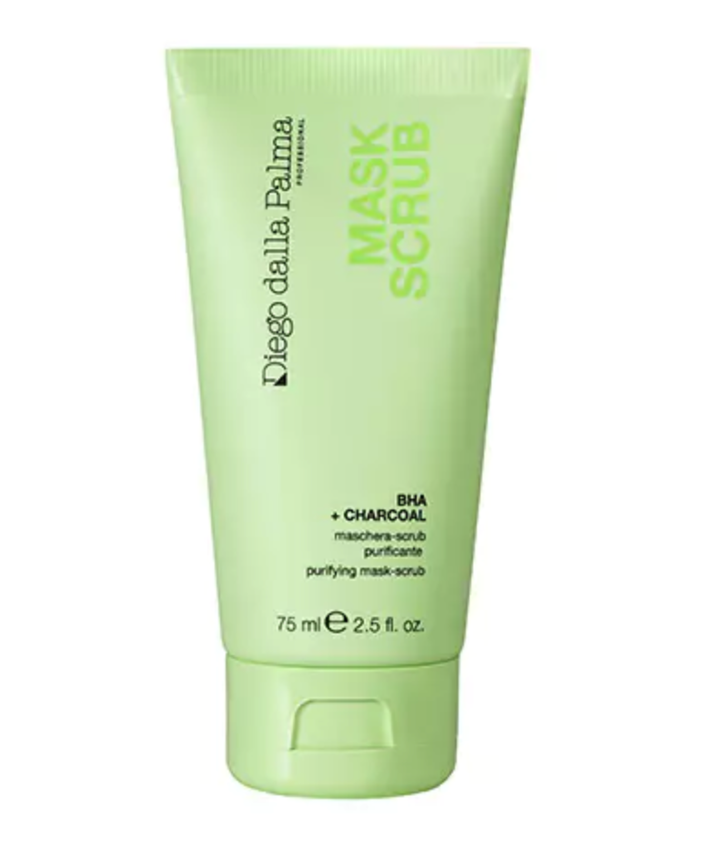 Diego Dalla Palma BHA + Charcoal purifying mask-scrub, vegan, Toronto, Ontario-Glow By Ive